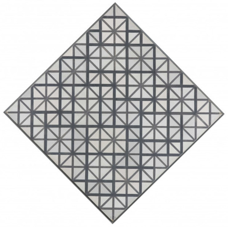 'Compositie met grijze lijnen' 1918 - olieverf op doek: Piet Mondriaan (herkomst: coll. Kunstmuseum Den Haag) 'Compositie met grijze lijnen' 1918 - olieverf op doek: Piet Mondriaan (herkomst: coll. Kunstmuseum Den Haag)
