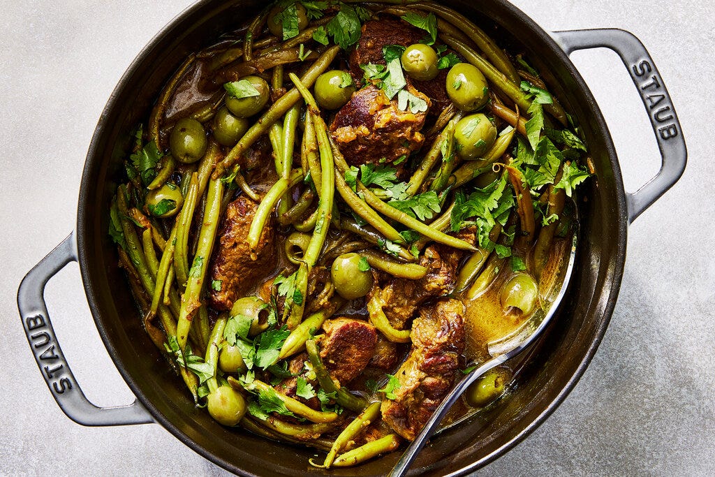 Beef Tagine With Green Beans and Olives Beef Tagine With Green Beans and Olives