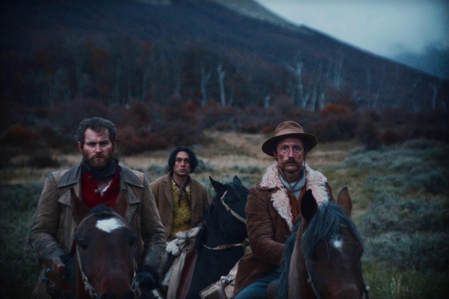 A still from the film The Settlers. A still from the film The Settlers.