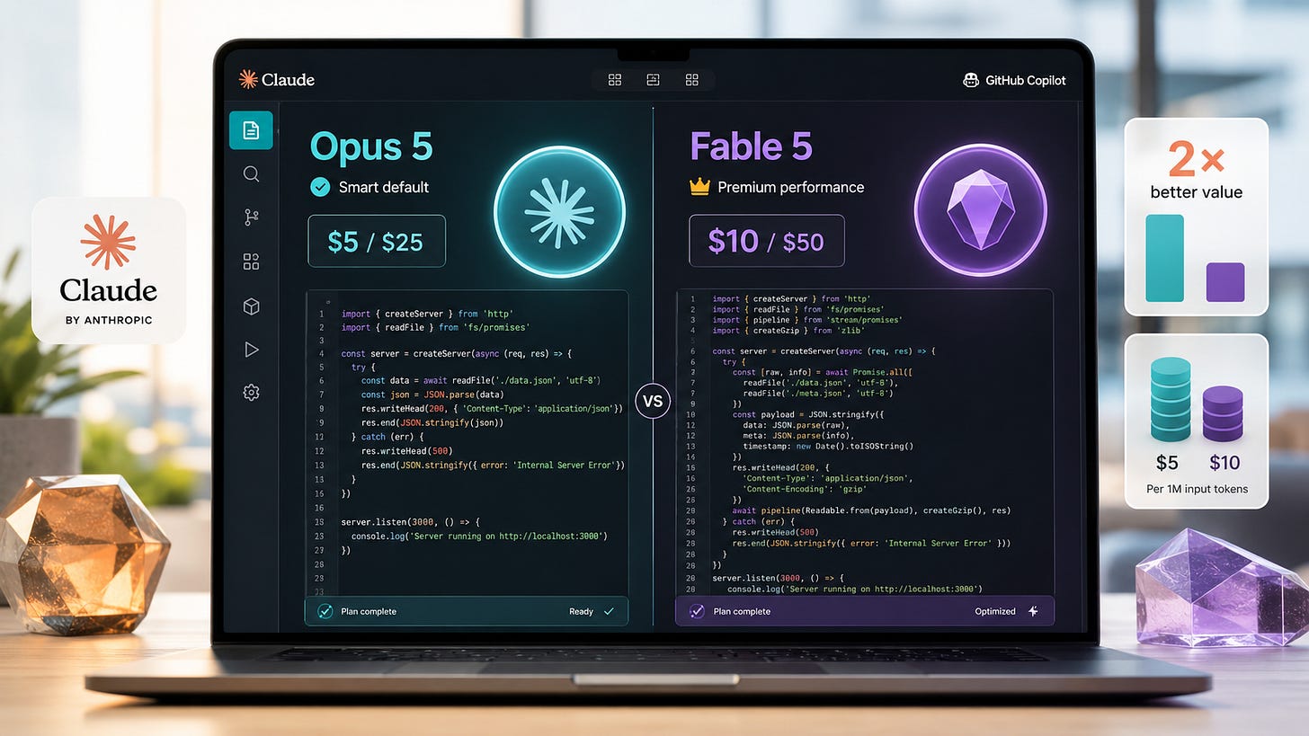Claude Opus 5 vs Fable 5: Which model is worth the cost?