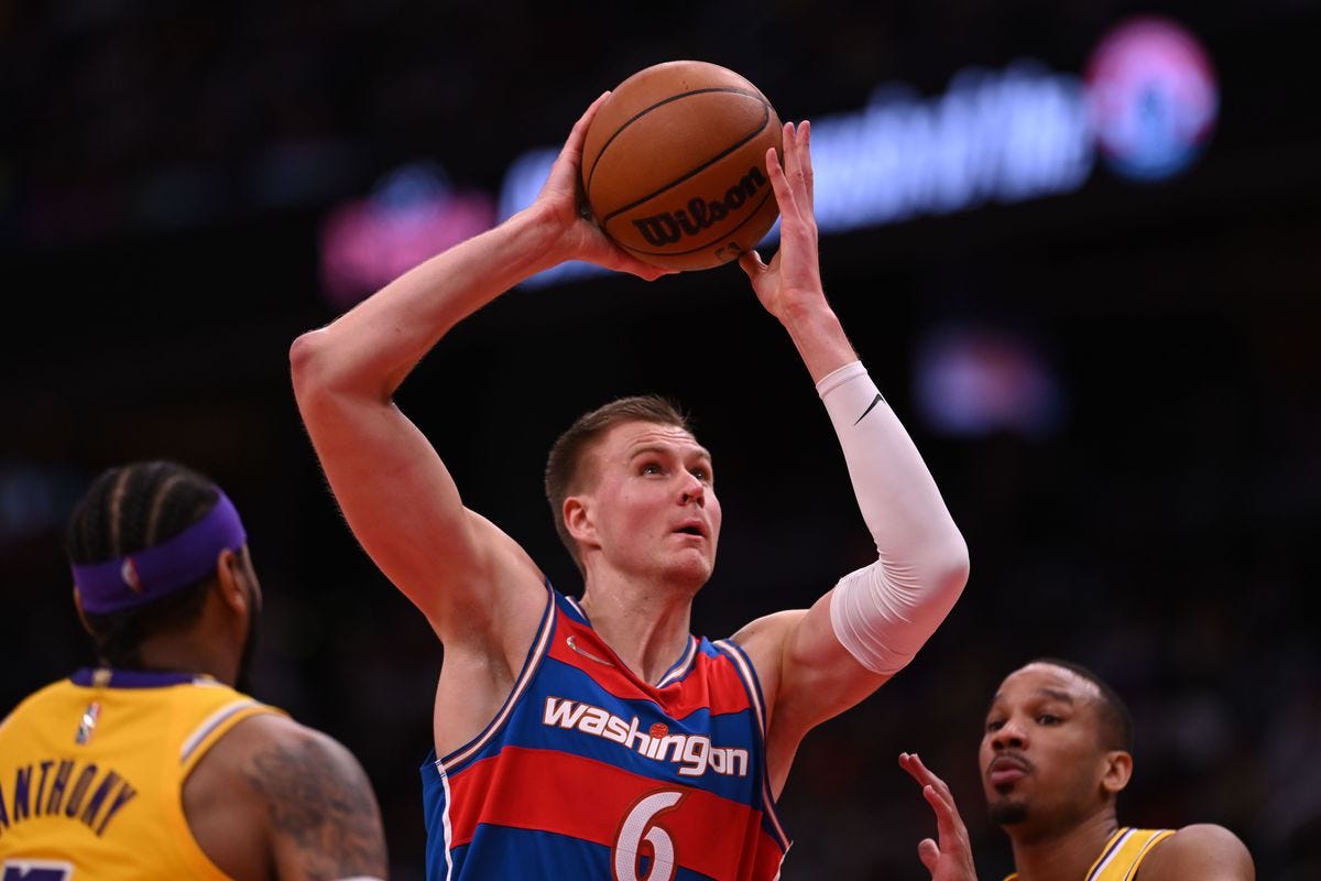 The 2022-23 Best-Case Scenario Wizards: Kristaps Porzingis - Bullets Forever