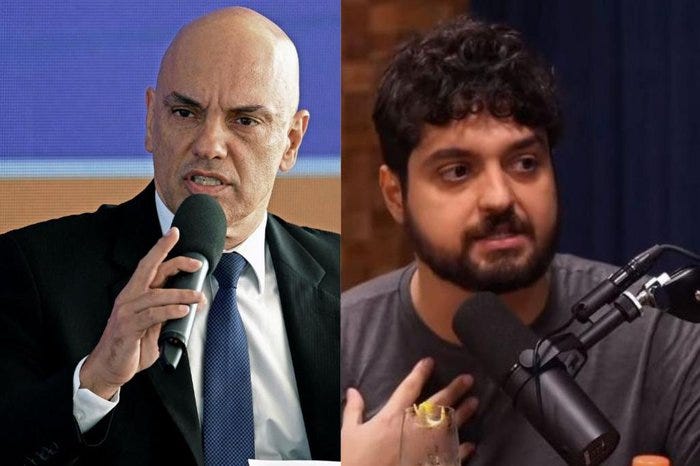 A censura criminosa de Moraes contra Monark