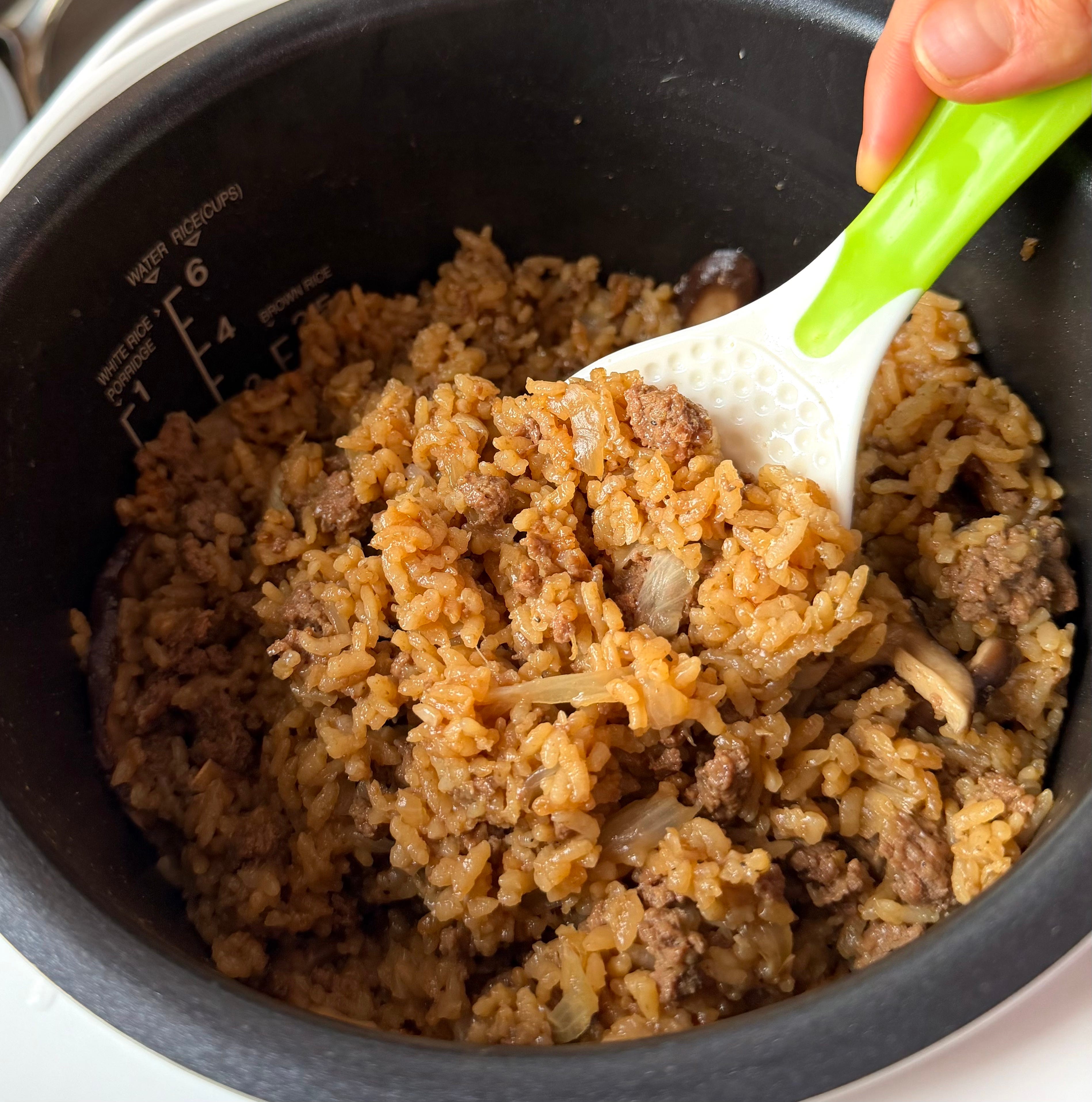 no more boring white rice: an easy, high-protein upgrade