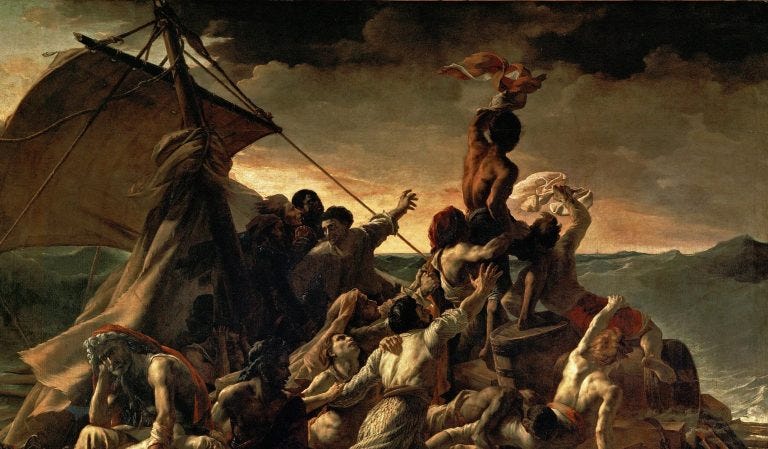 The Raft of Medusa by Théodore Géricault.