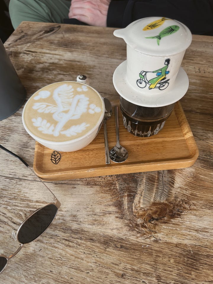 Cafe Fin in Prague Vietnamese Coffee + Pastry Cafe