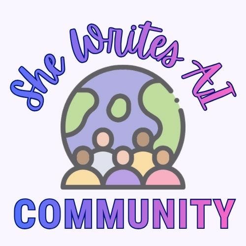 She Writes AI Community logo