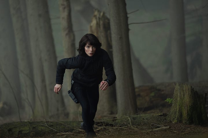 Stills from five new release films including Captain America: Brave New World, Bridget Jones: Mad About the Boy, Heart Eyes, The Gorge and Elevation.