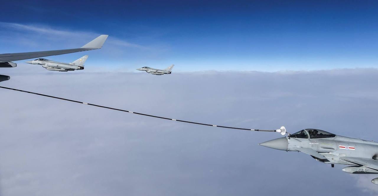 TooCats - Original Thoughts • RAF Eurofighter Typhoon FRG4’s Refuel ...