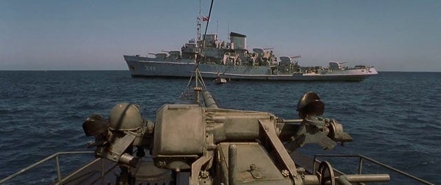 German Destroyer "Z-49" from the movie U-571, using the then ITS Proteo, an  Italian tug as its basis. : r/CursedWarships