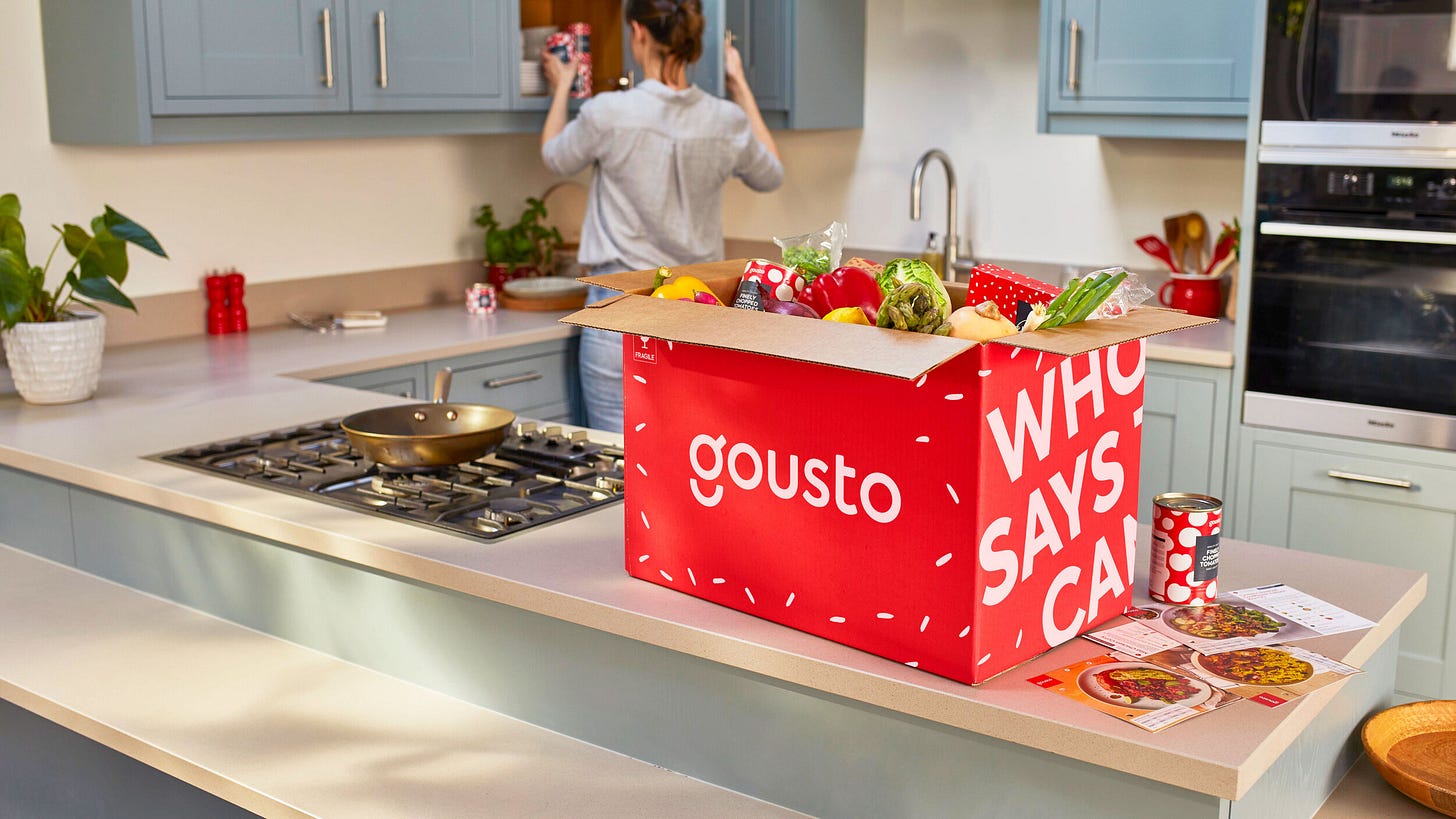 Gousto Box & Booklet — SO SAVOURY