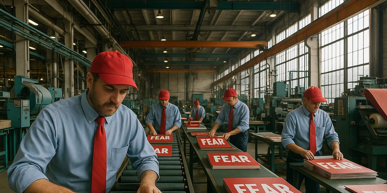 Will Trump’s Fear Factory be his Greatest Weapon or His Ultimate Undoing?