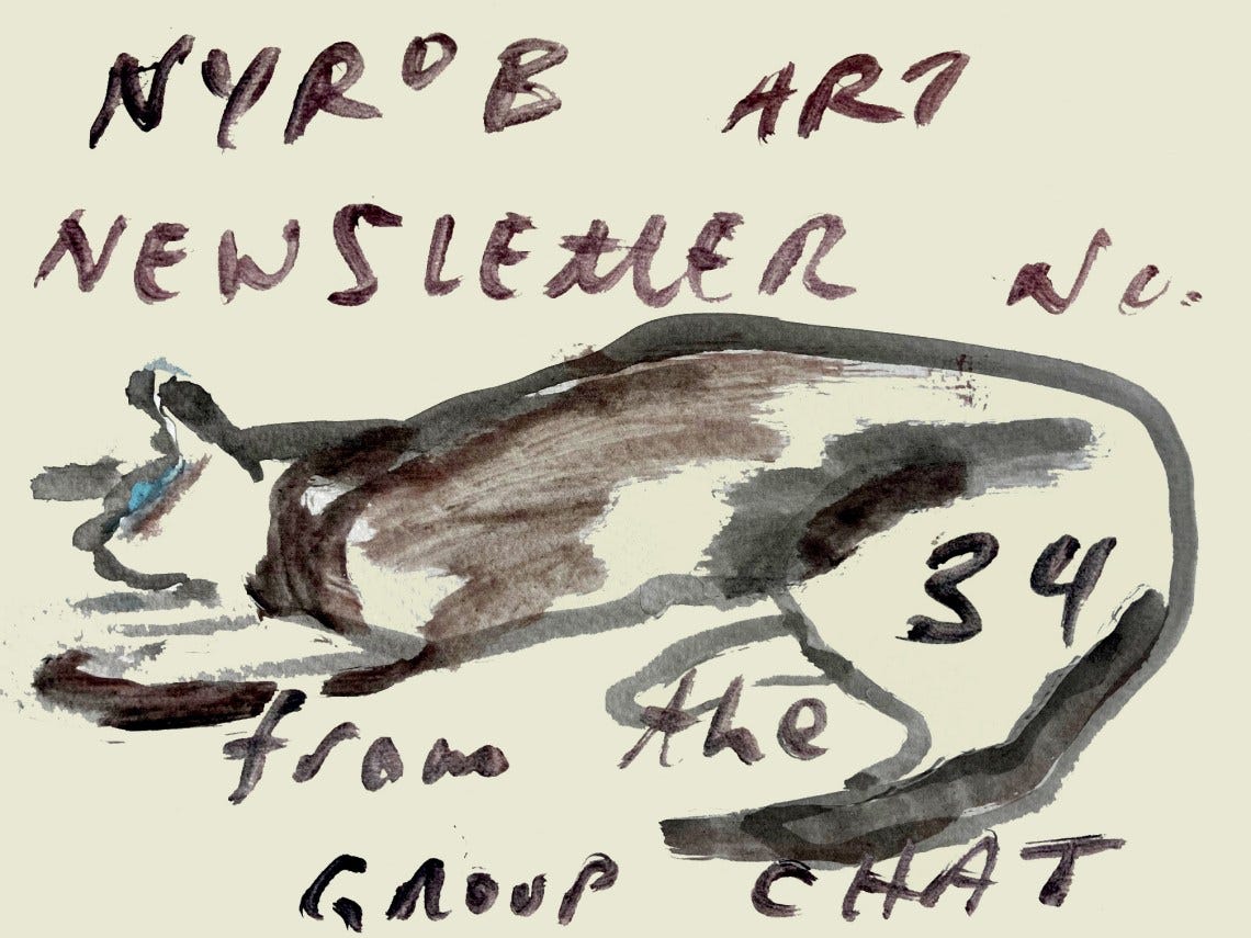 NYRoB Art Newsletter No. 34 NYRoB Art Newsletter No. 34