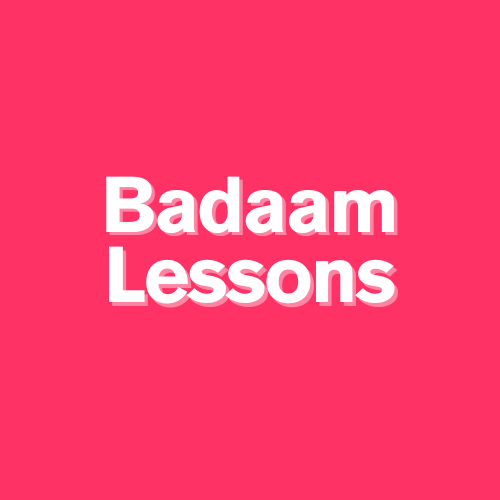 Badaam Lessons