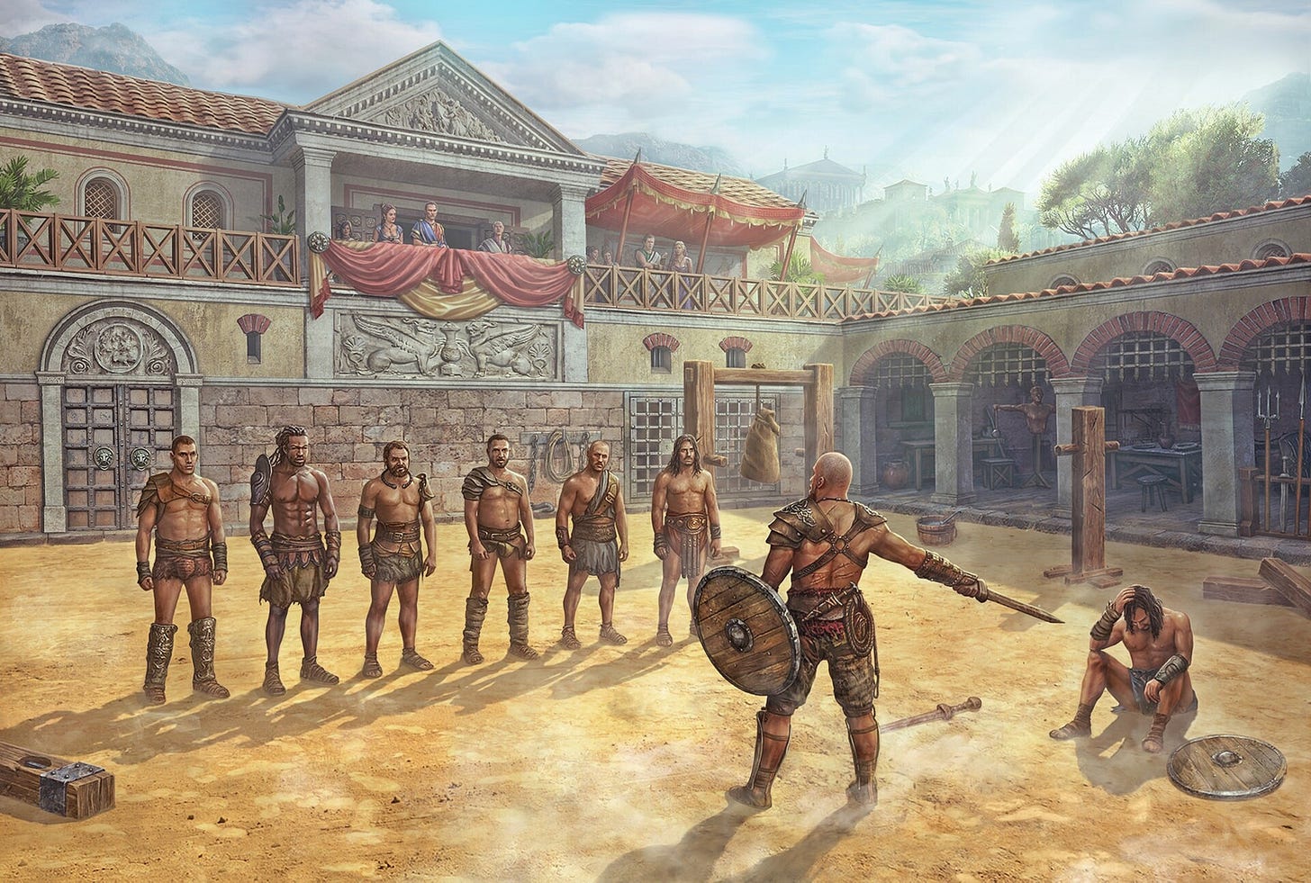 Gladiator school