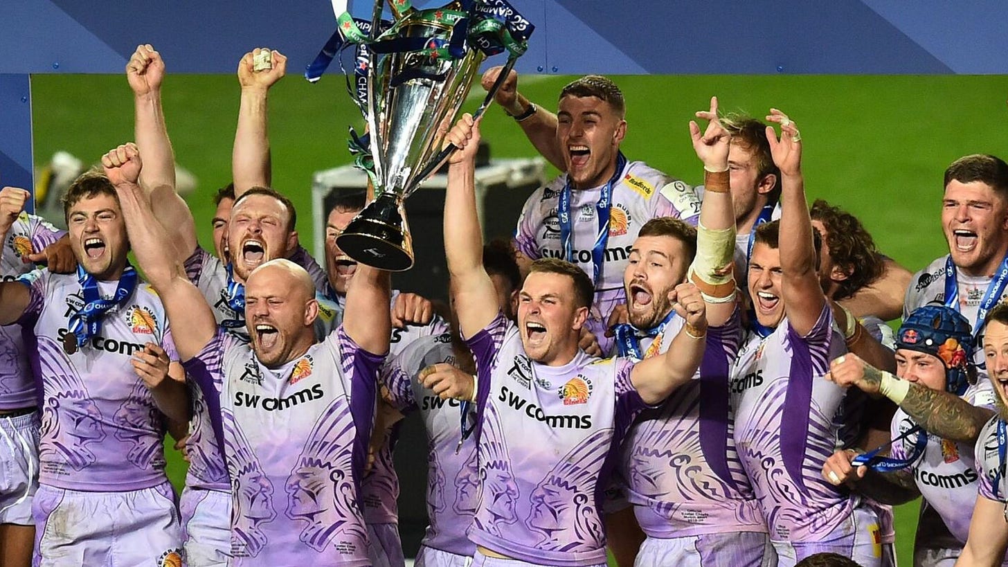 Champions Cup: Exeter Chiefs to begin defence against Glasgow Warriors and  Toulouse | Rugby Union News | Sky Sports