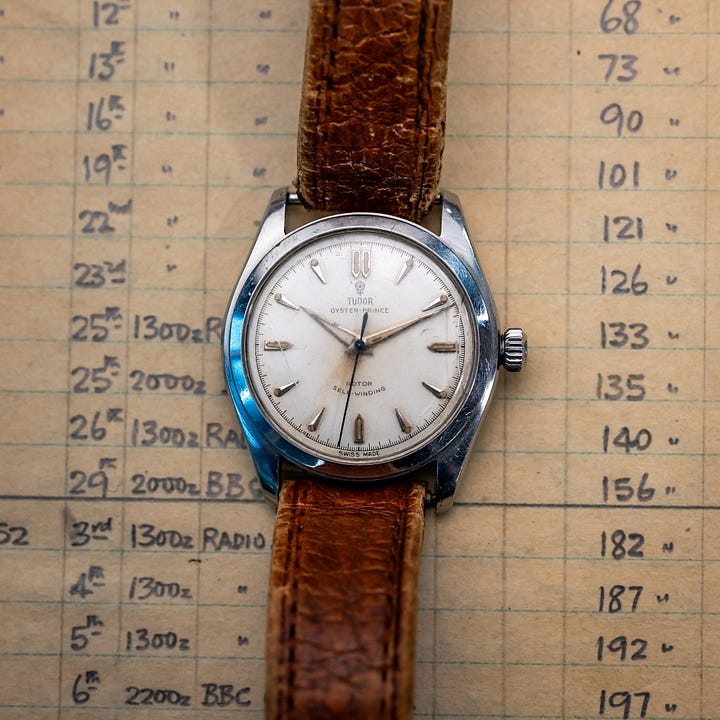 Roy Homard's Tudor Oyster from the 1952-54 British North Greeland Expedition