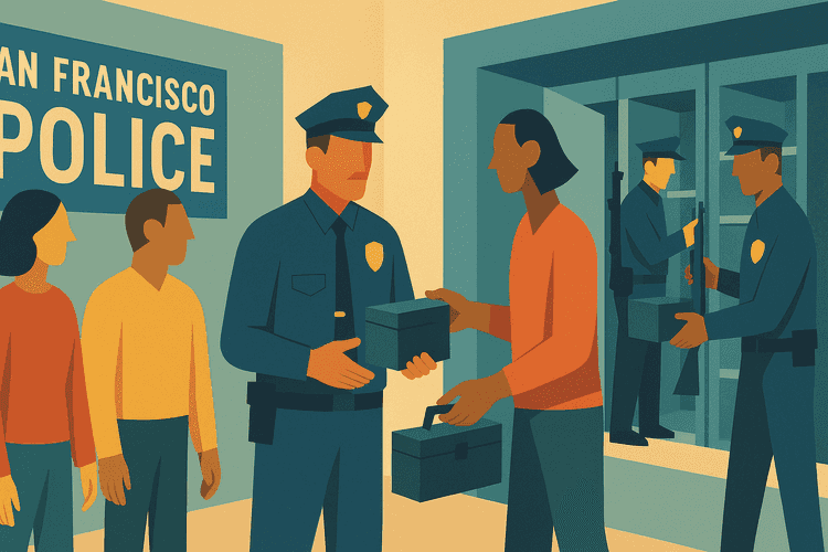 SF Launches First-in-Nation Gun Storage Program SF Launches First-in-Nation Gun Storage Program