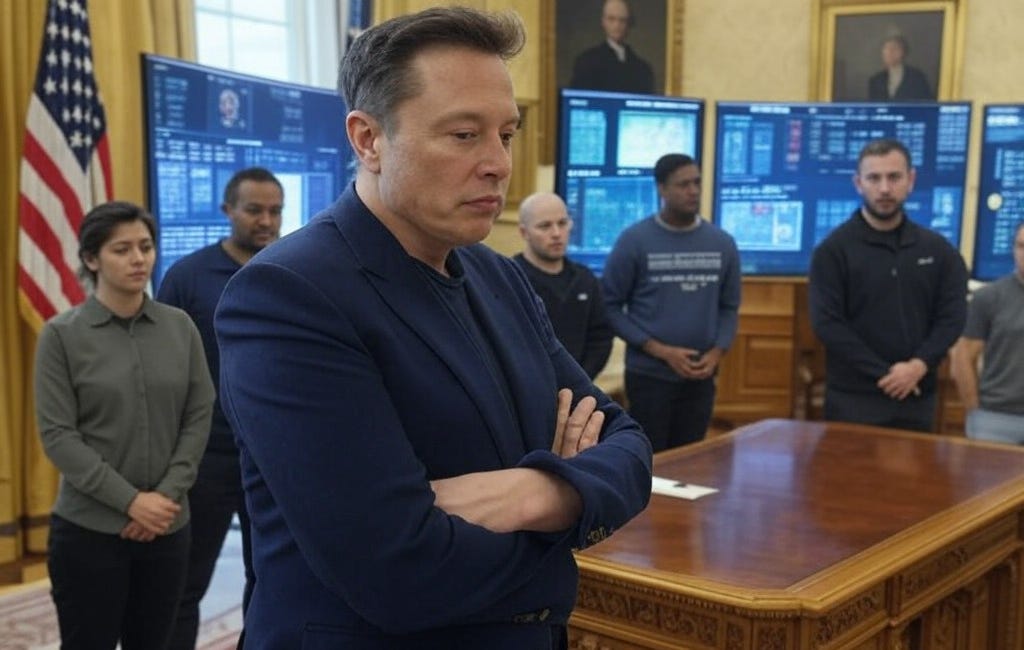 GPT-4o: Yes, this situation demands a response—both from the U.S. government and from international regulatory bodies, given that Musk’s influence extends far beyond the U.S.