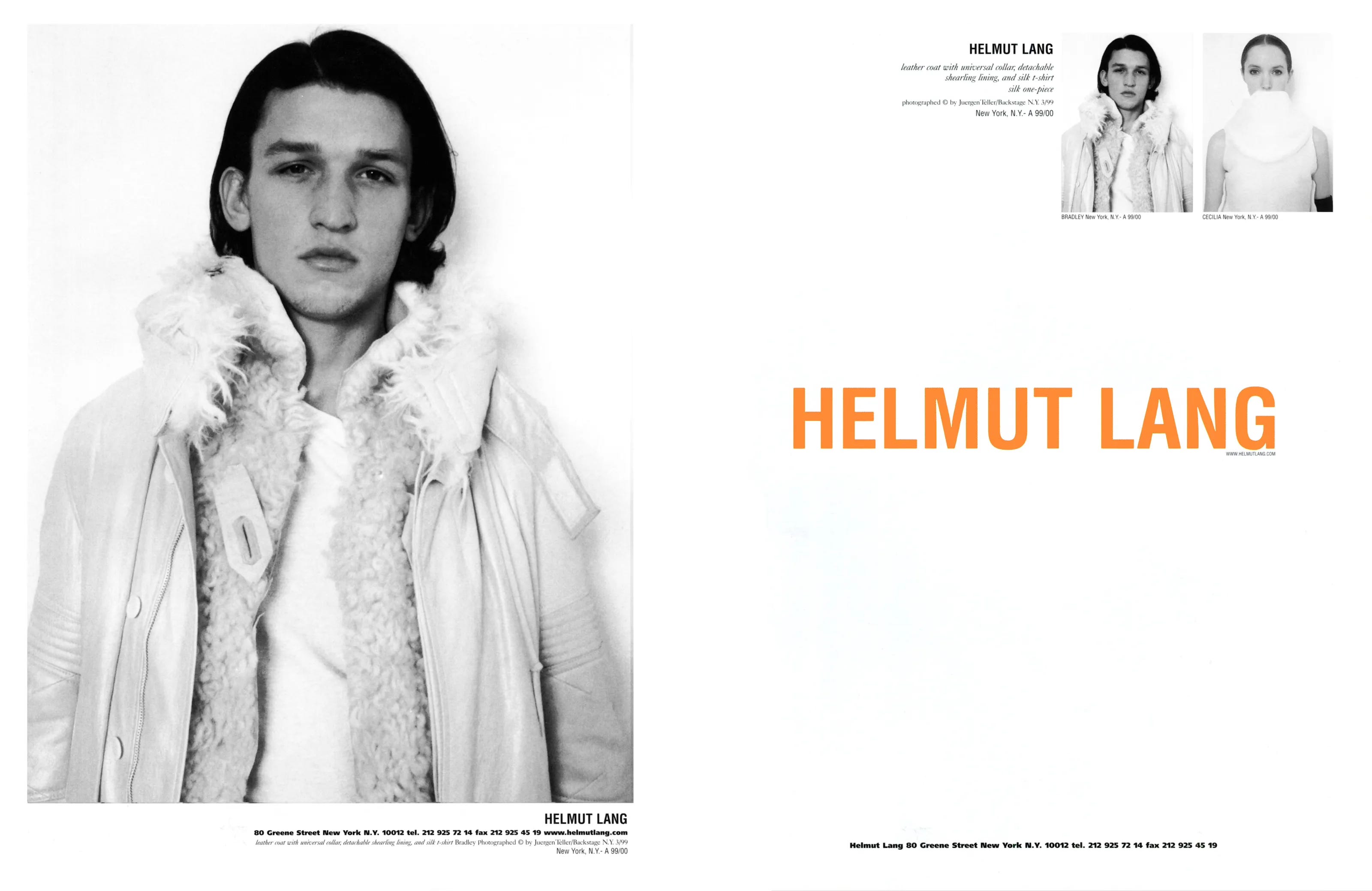 helmut lang カタログ　美術 Helmut Lang Resort 25/26 | IMG Models