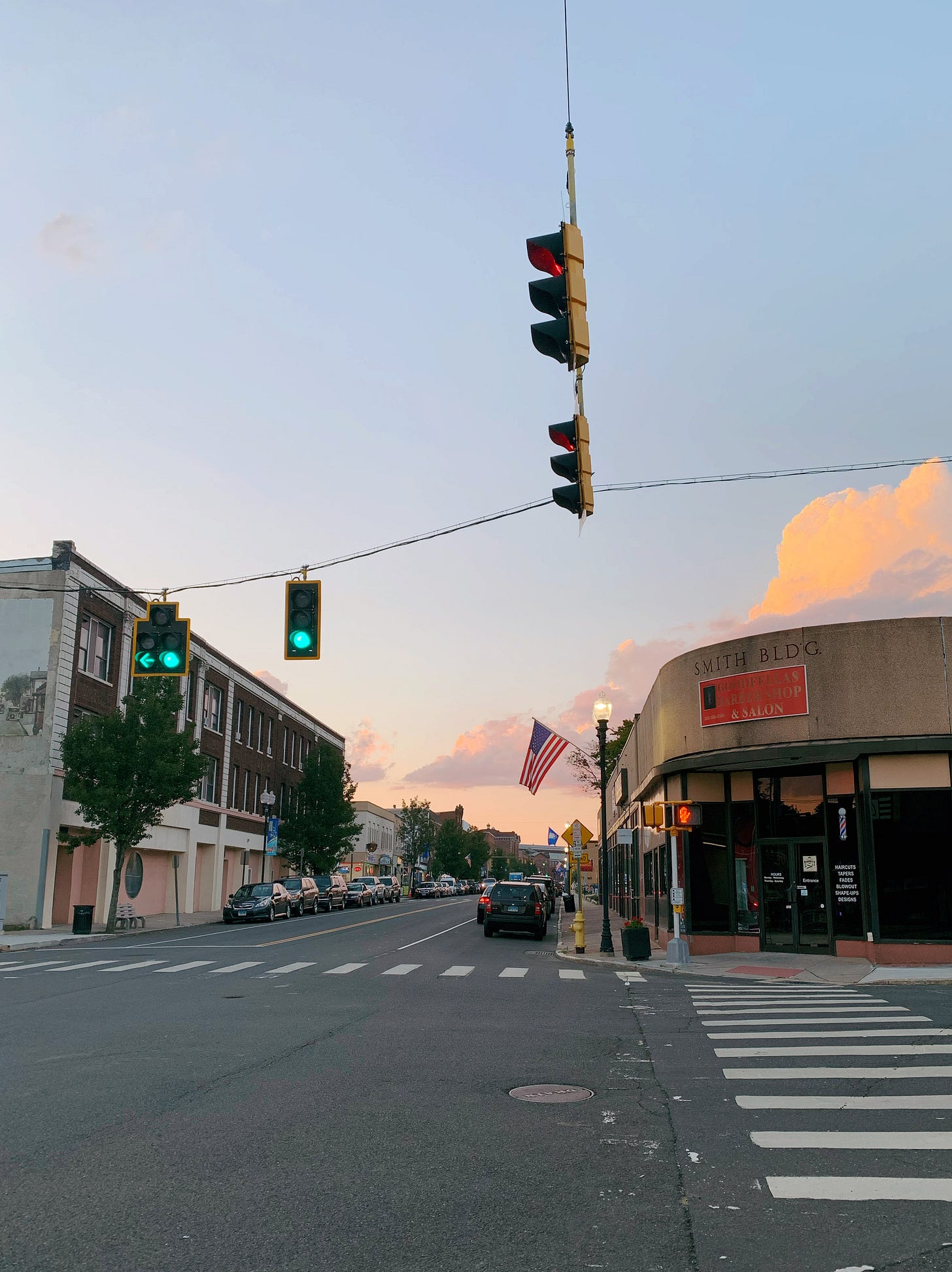 Four-way crossing from another angle
