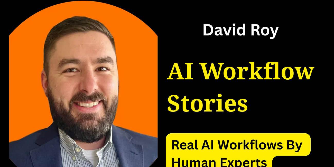 David, A Sales Leader Behind $100M+ In Revenue Uses AI To Help B2B Founders Grow