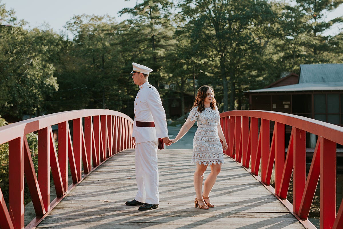 What to Wear for Engagement Photos - Engagement Photo Outfit Ideas - West Point Engagement Photos