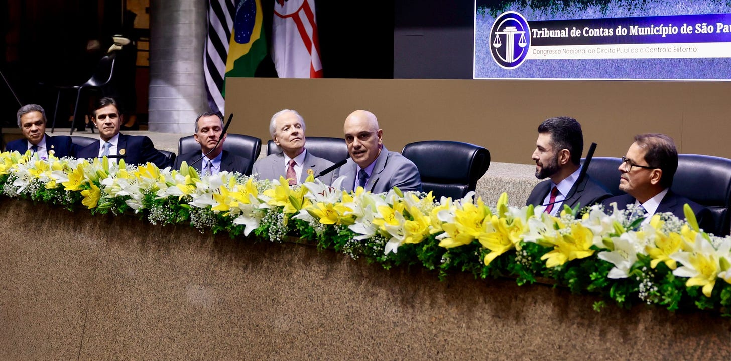 Ministro Alexandre de Moraes é homenageado durante Congresso no TCM-SP –  Atricon