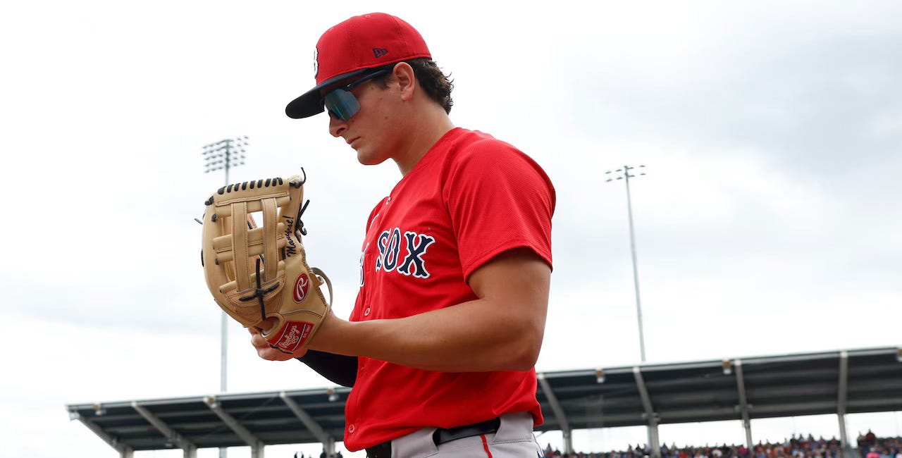 Red Sox top prospect focused on making Opening Day roster and not a contract extension