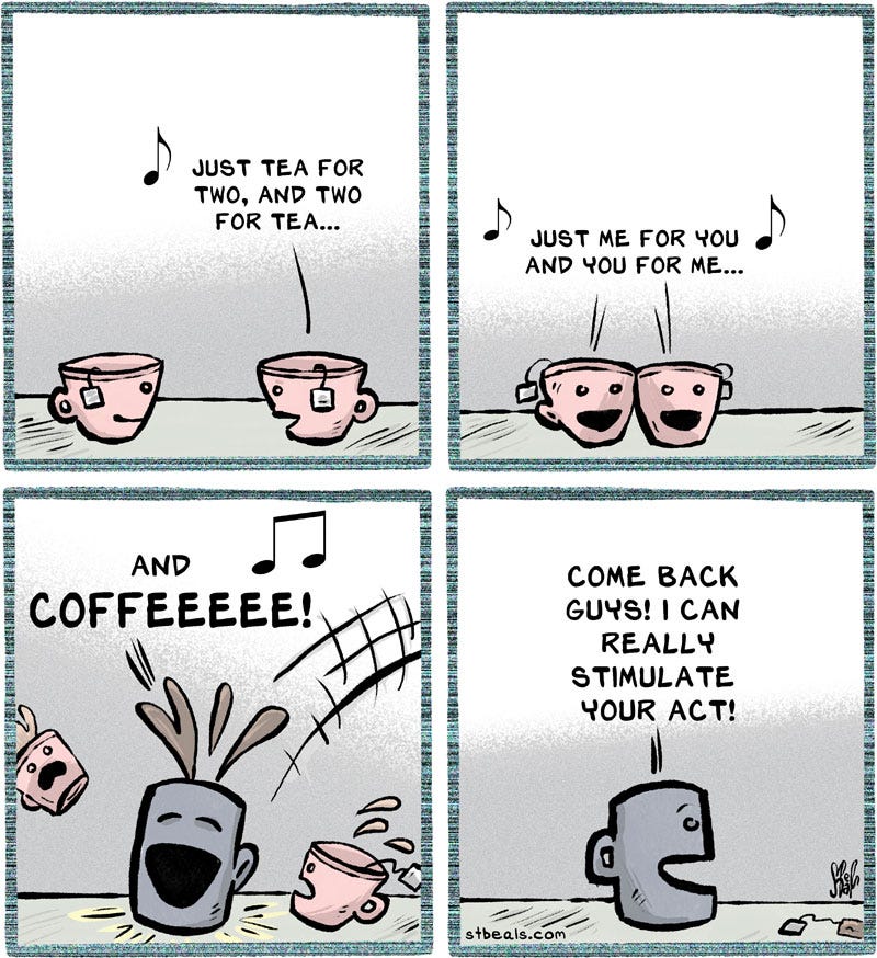 Coffee Comics - by Stephen Beals - StBeals