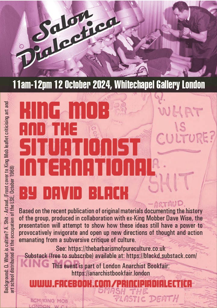 Whitechapel Tracings - David Black’s Substack