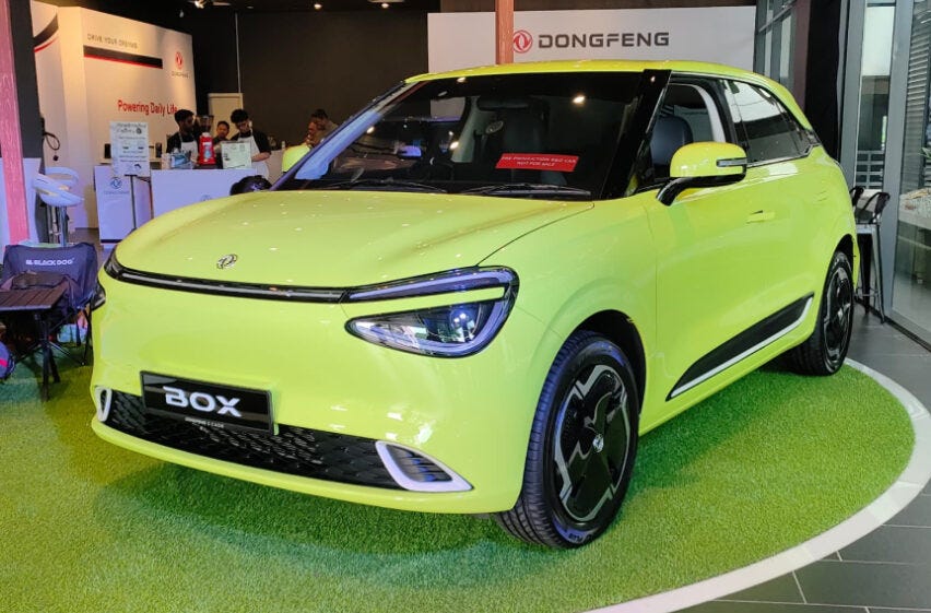 Dongfeng Box EV Set for October Launch in Malaysia - First Right-Hand ...