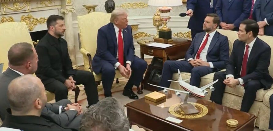 Trump Loses It And Humiliates Himself In Front Of Europe And Zelenskyy Trump Loses It And Humiliates Himself In Front Of Europe And Zelenskyy