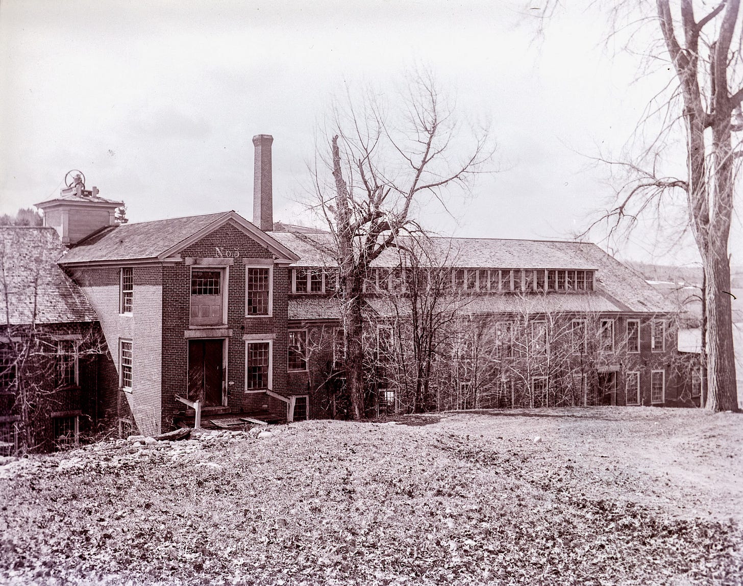 Mill at Waterloom Pond in Bank Village