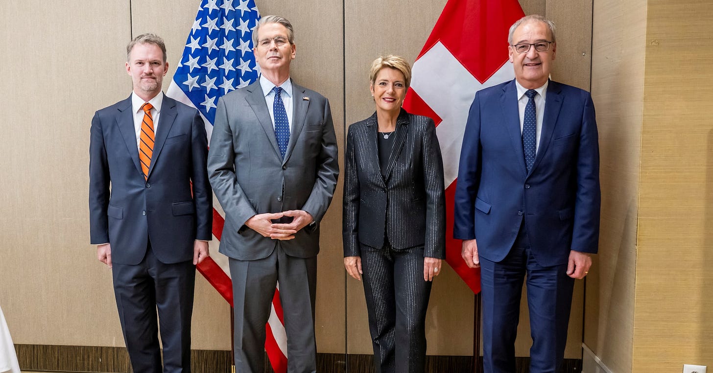 Switzerland and US agree to accelerate trade talks, Swiss president says |  Reuters
