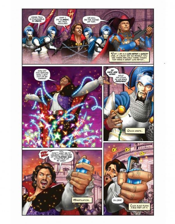 REVIEW: TechnoMancer #1 1819 Raphael Moran, Techno-Mancer, Flee, Marc Borstel, Dream Reavers, Markosia