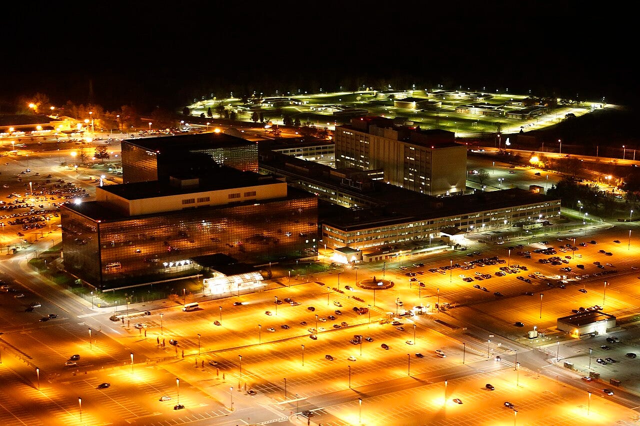 Aerial photograph of the National Security Agency by Trevor Paglen. Commissioned by Creative Time Reports, 2013.
