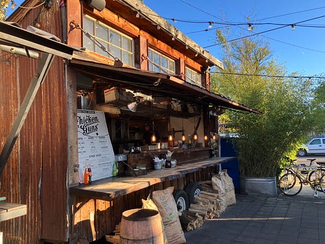Food truck carts in Portland