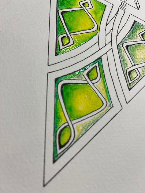 sneek peaks of celtic knotwork