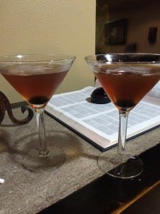 Manhattans with OED Manhattans with OED