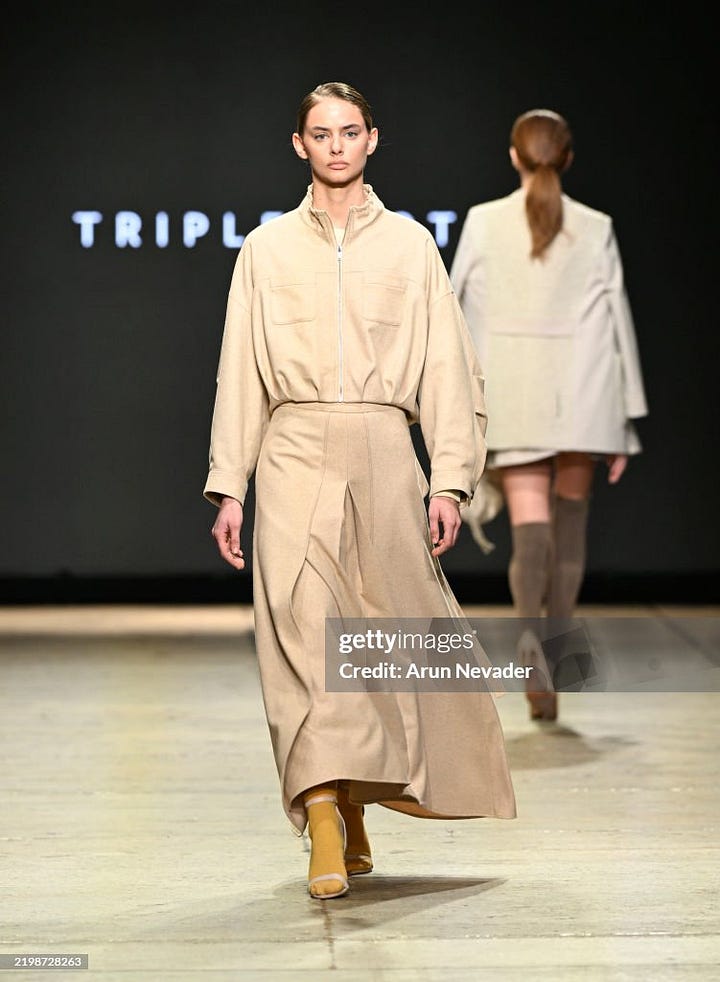 tripleroot NYFW new york fashion week 2025 cfda fashion trends emerging designer global fashion collective