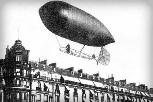 Santos-Dumont, No. 9. Photo: My Airships by Alberto Santos-Dumont.