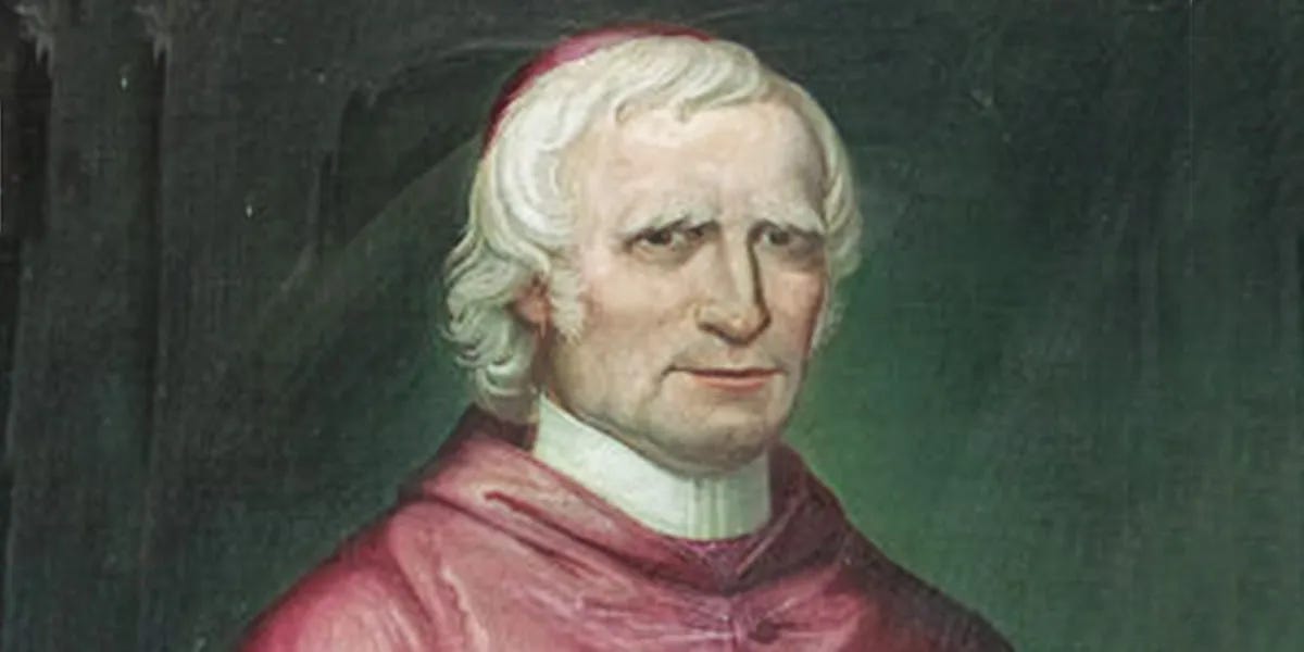 The cardinal who won a cursing contest, allegedly