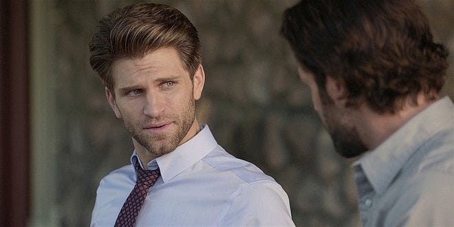 Walker Liam giving Jared Padalecki I want you hard look. Walker Liam giving Jared Padalecki I want you hard look.