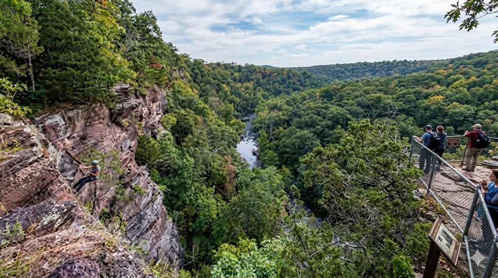 high rocks overlook ralph stover park