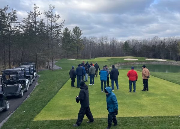 Preview of new par three golf hole at Bay of Quinte Golf & Country Club