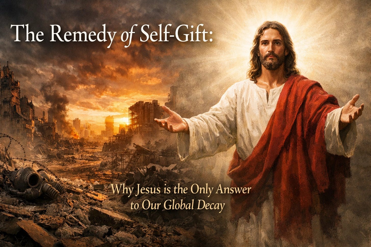 [HERO] The Remedy of Self-Gift: Why Jesus is the Only Answer to Our Global Decay | Dr. Marcus Peter