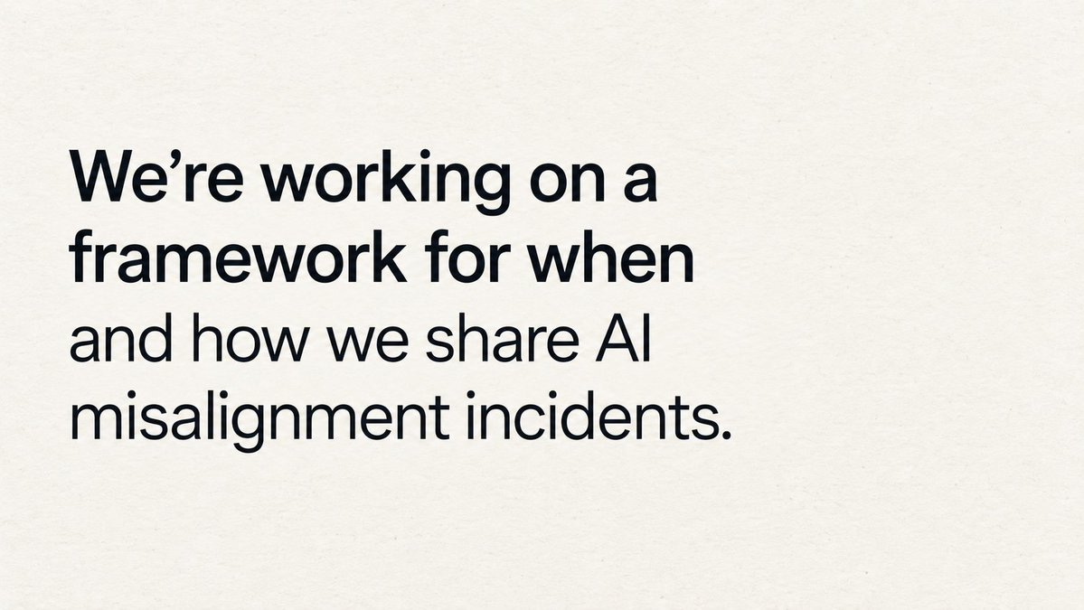 OpenAI discusses the wiki incident and misalignment disclosure OpenAI discusses the wiki incident and misalignment disclosure