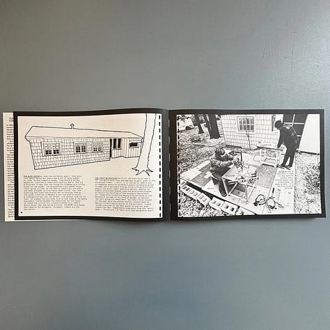 Ken Isaacs, (1974), How to Build Your Own Living Structures, Edited by Pierre Hourquet and Christophe Daviet-Thery, Design by Pierre Hourquet, Text by Susan Snodgrass, Christophe Daviet-Thery, Paris, 2025 [Saint-Martin Bookshop, Bruxelles-Brussel. Les presses du réel, Dijon. © Estate of Ken Isaacs]