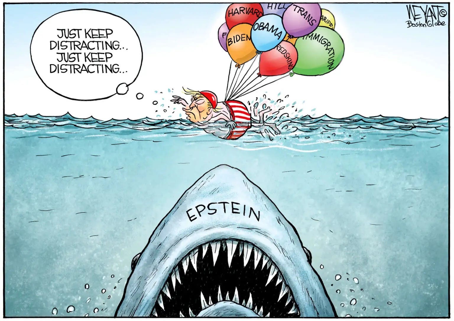 The Epstein Pot Boils Over