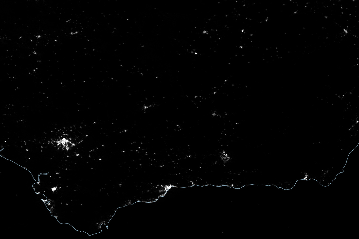 Blackout in Andalusia Blackout in Andalusia